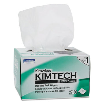 Kimtech™ Kimwipes, Delicate Task Wipers, 1-ply, 4 2-5 X 8 2-5, 280-box,16800-ct freeshipping - TVN Wholesale